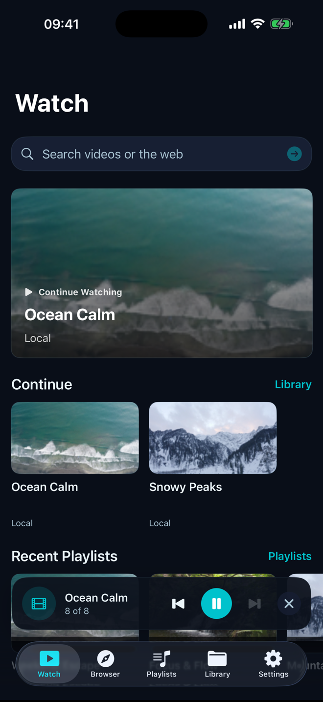 Keep playback within reach